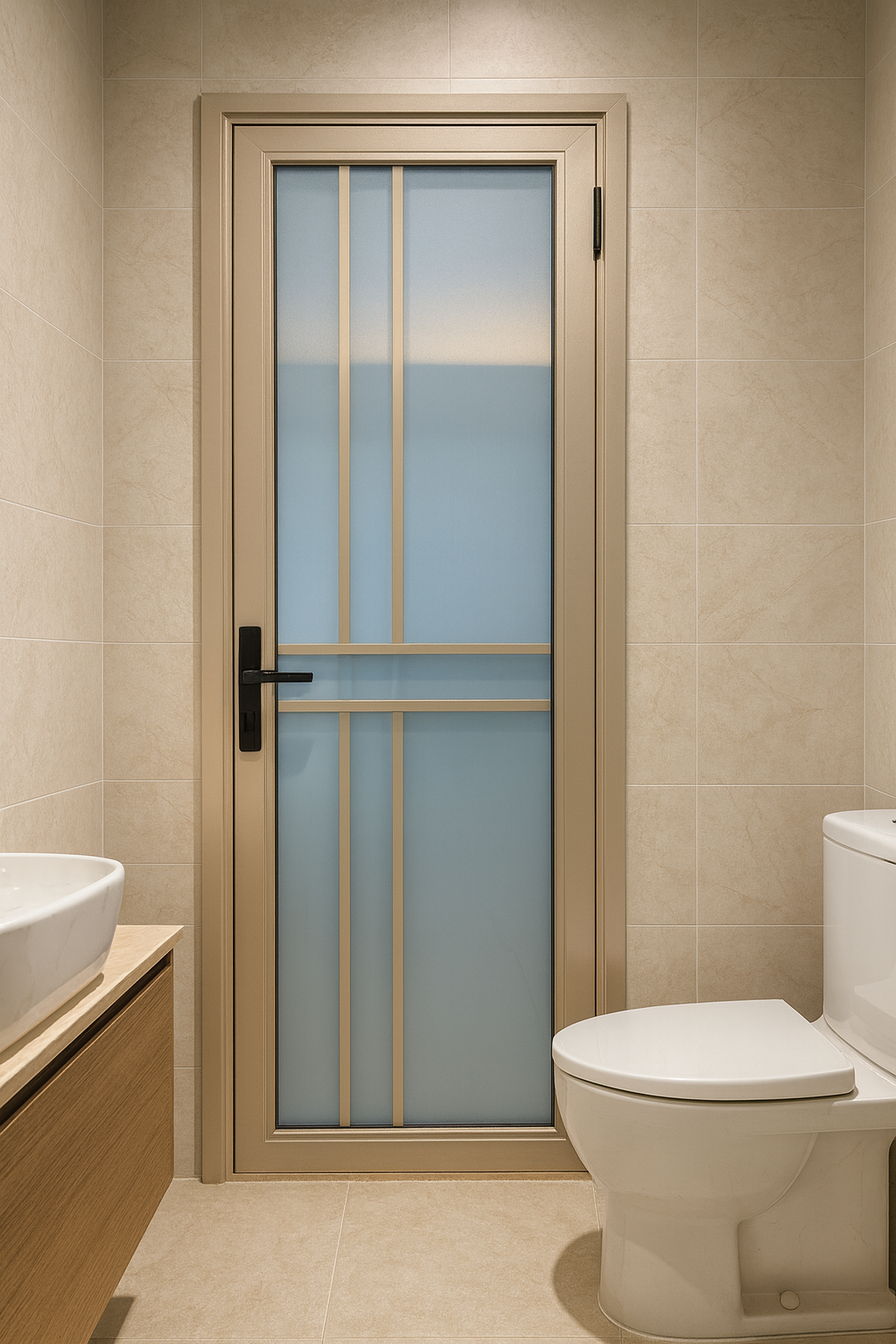 Bathroom Door Series