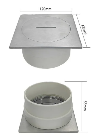 Stainless steel floor drain