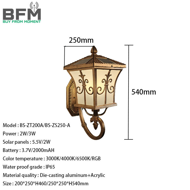 Solar light BS-ZS200-A / BS-ZS250-A