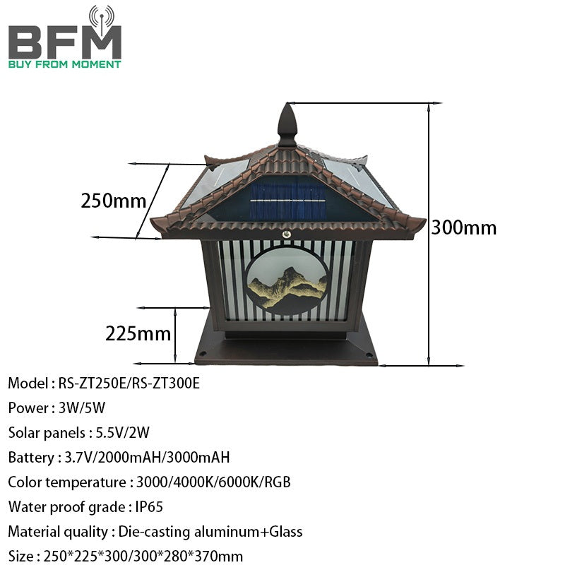 Solar light RS-ZT250-E / RS-ZT300-E