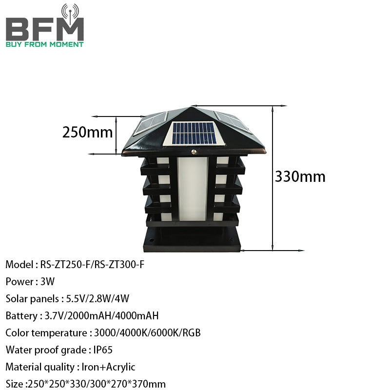 Solar light RS-ZT250-F / RS-ZT300-F
