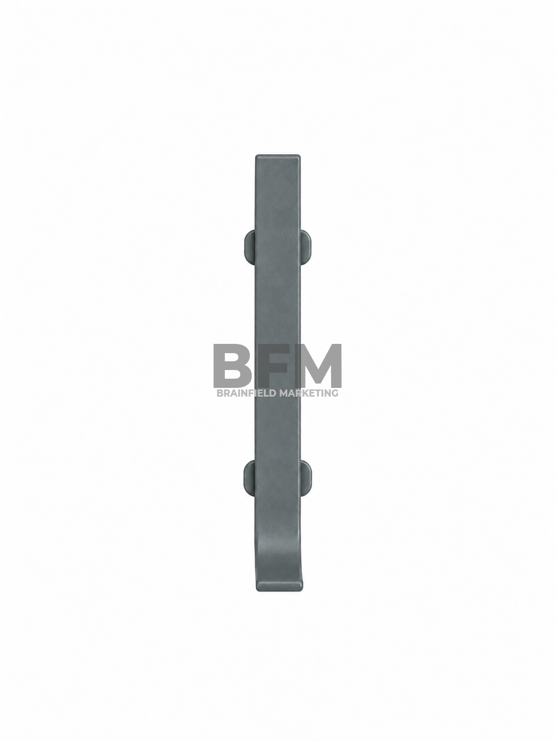 8cm Aluminum Baseboard Accessories – Slate Gray