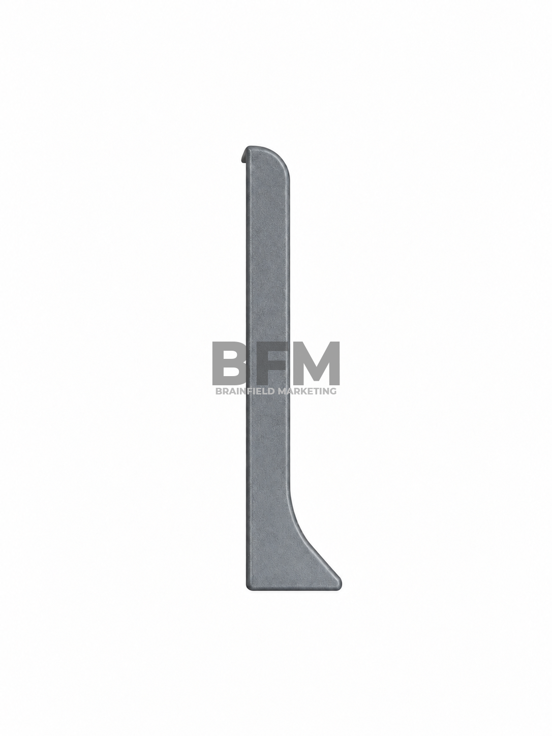 6cm Aluminum Baseboard Accessories – Graphite Gray
