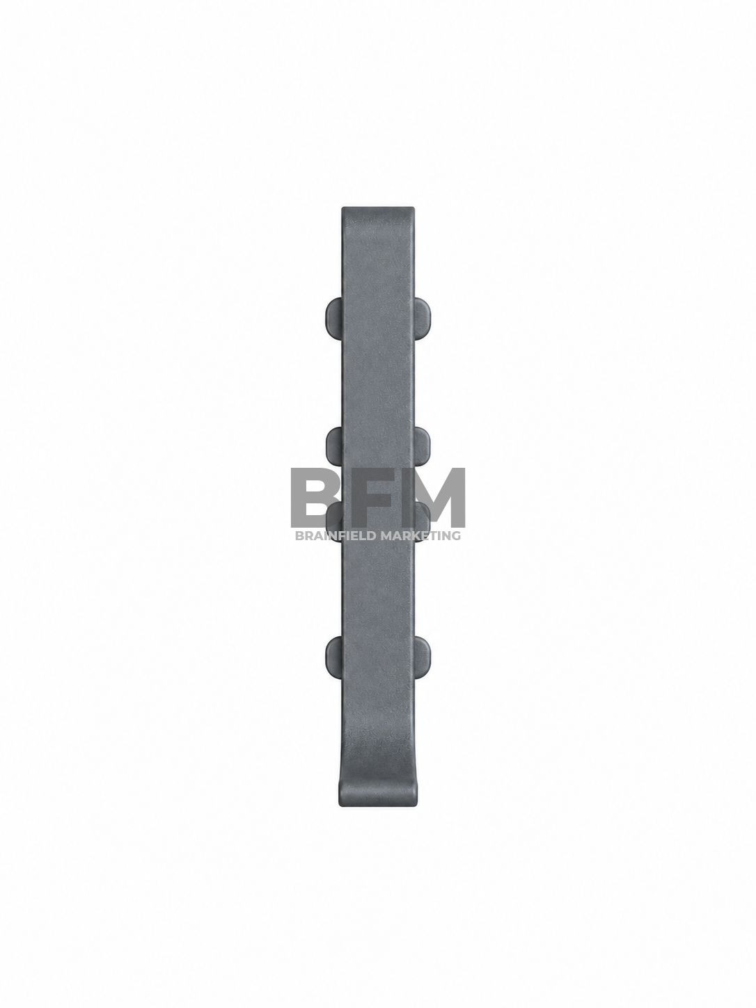 6cm Aluminum Baseboard Accessories – Graphite Gray