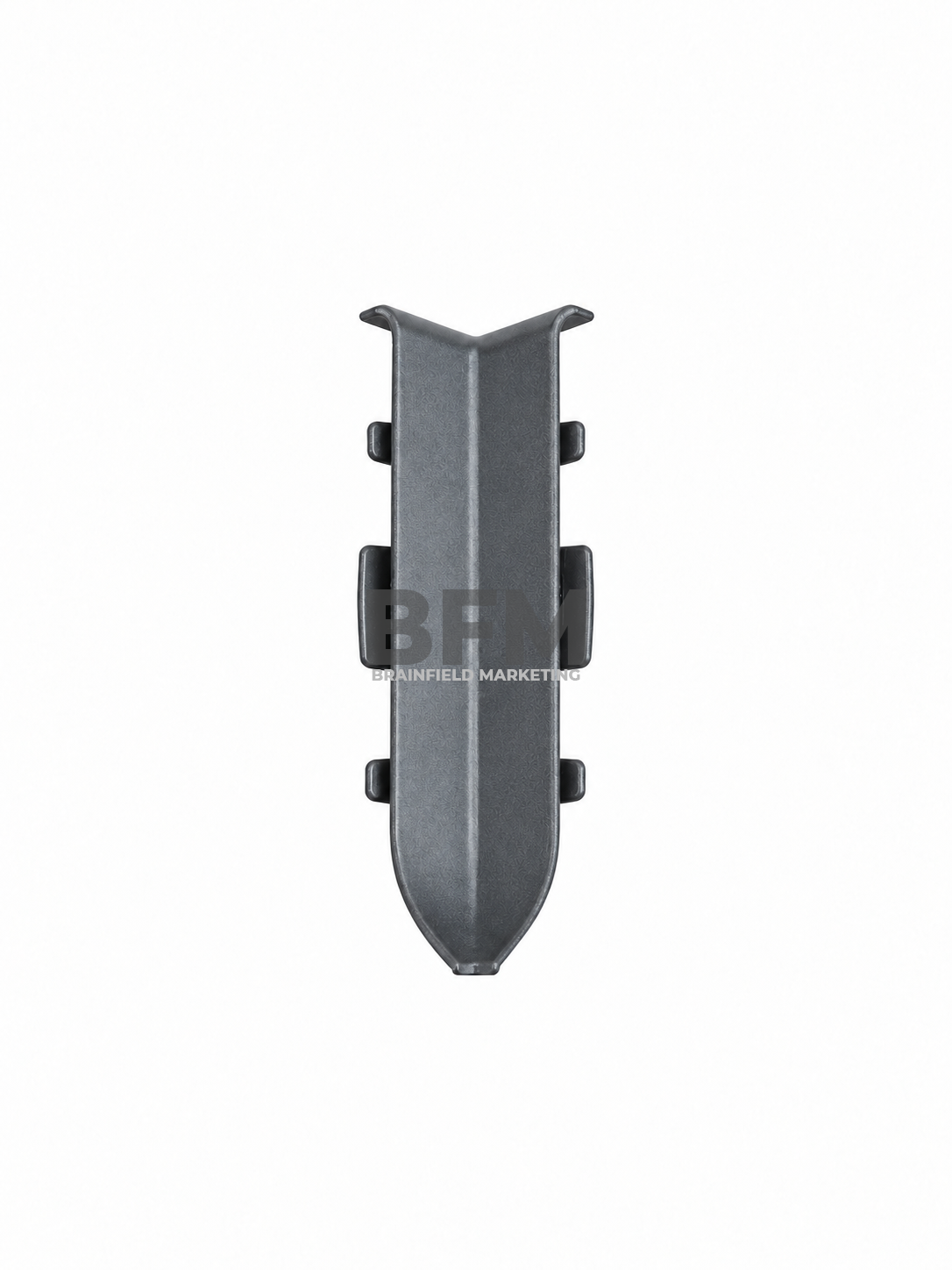 6cm Aluminum Baseboard Accessories – Graphite Gray