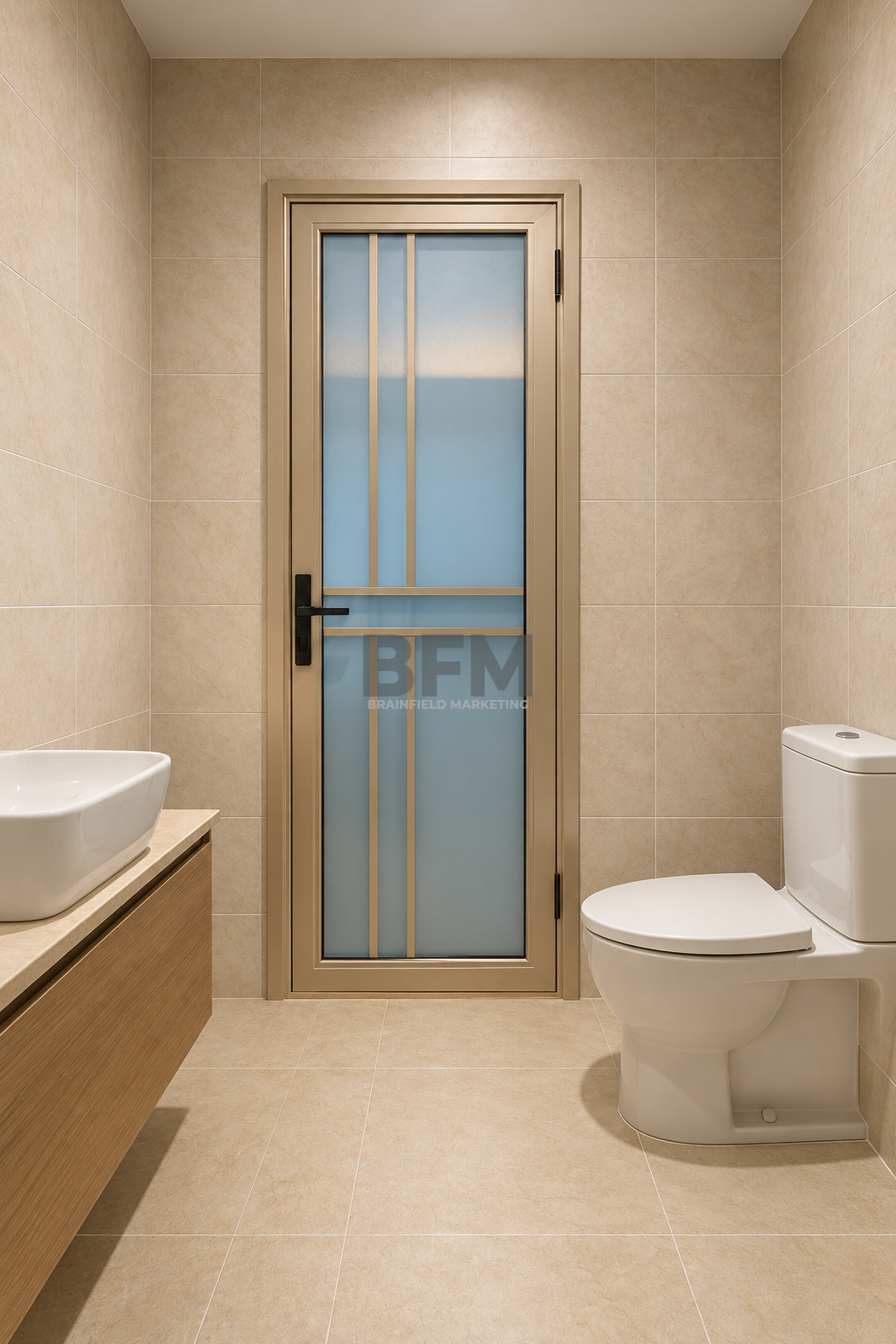 Bathroom Door Series