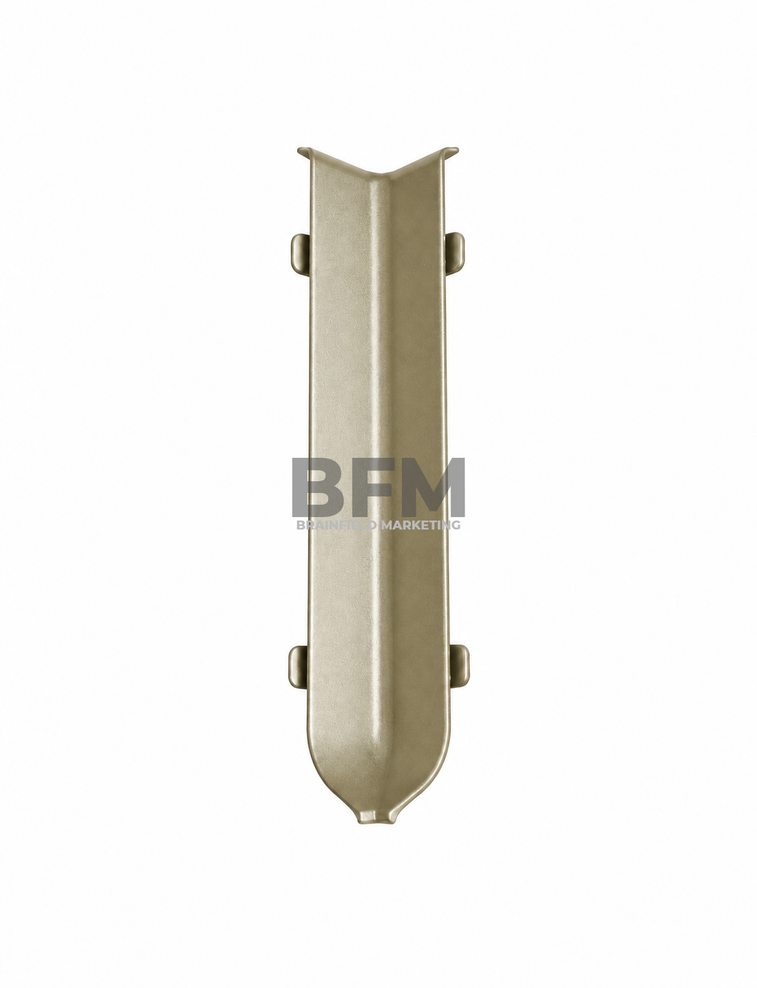 8cm Aluminum Baseboard Accessories – Champagne Gold