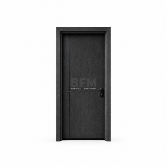 Zinc Alloy Modern Entrance Door Series