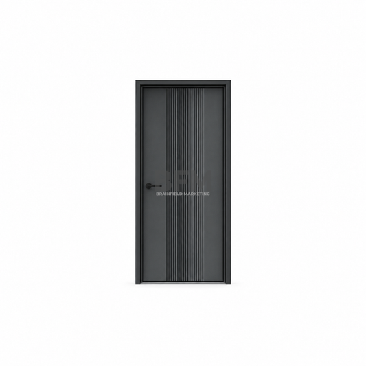 Zinc Alloy Modern Entrance Door Series