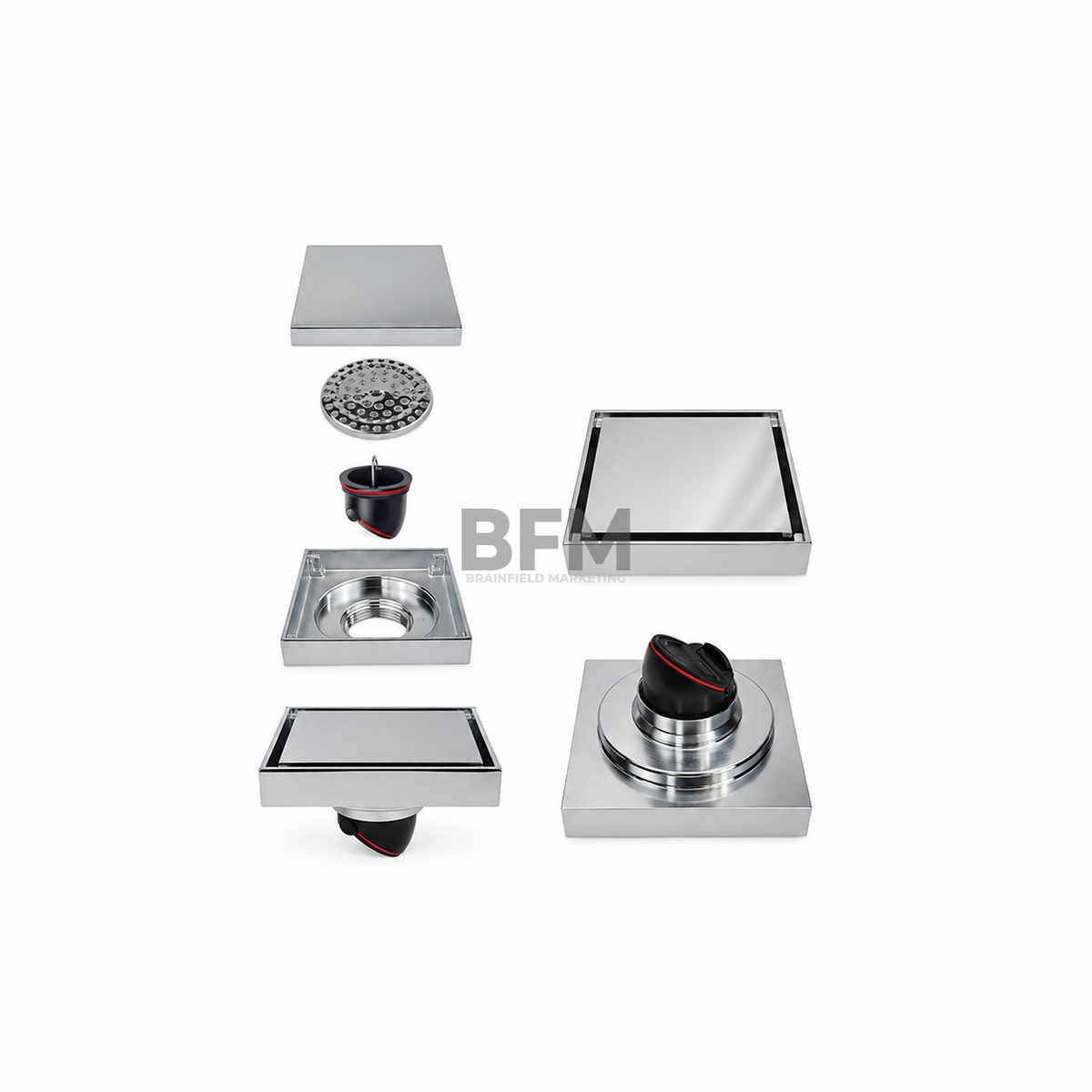 Stainless steel floor drain