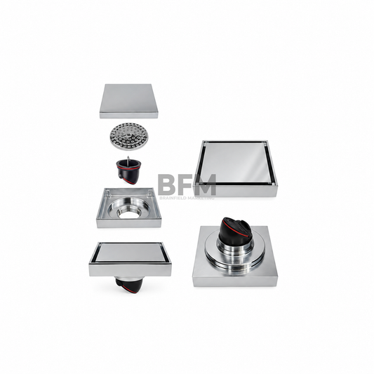 Stainless steel floor drain