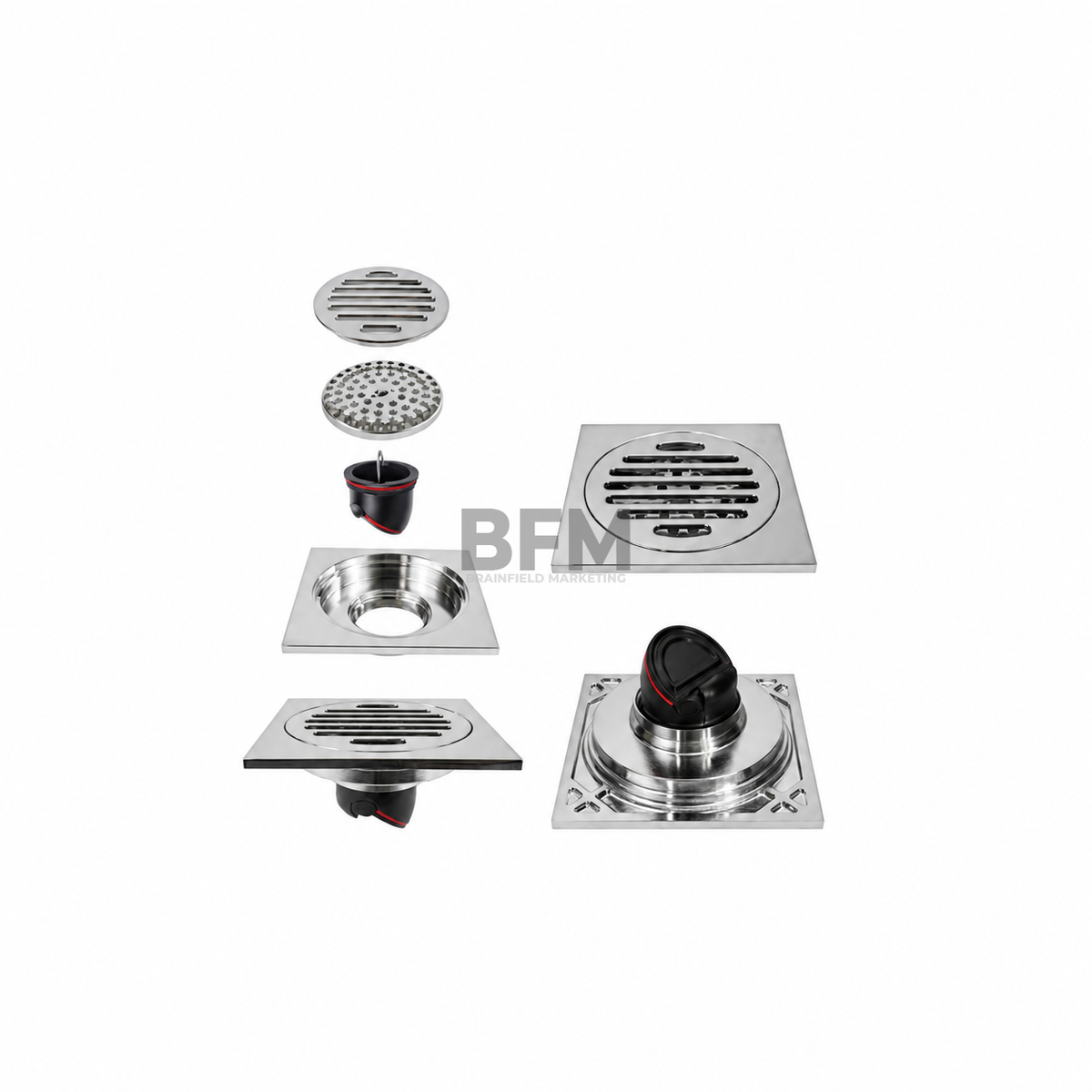 Stainless steel floor drain