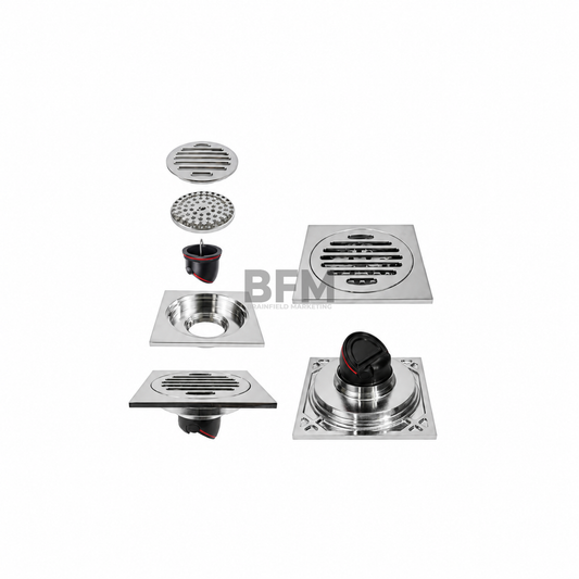 Stainless steel floor drain
