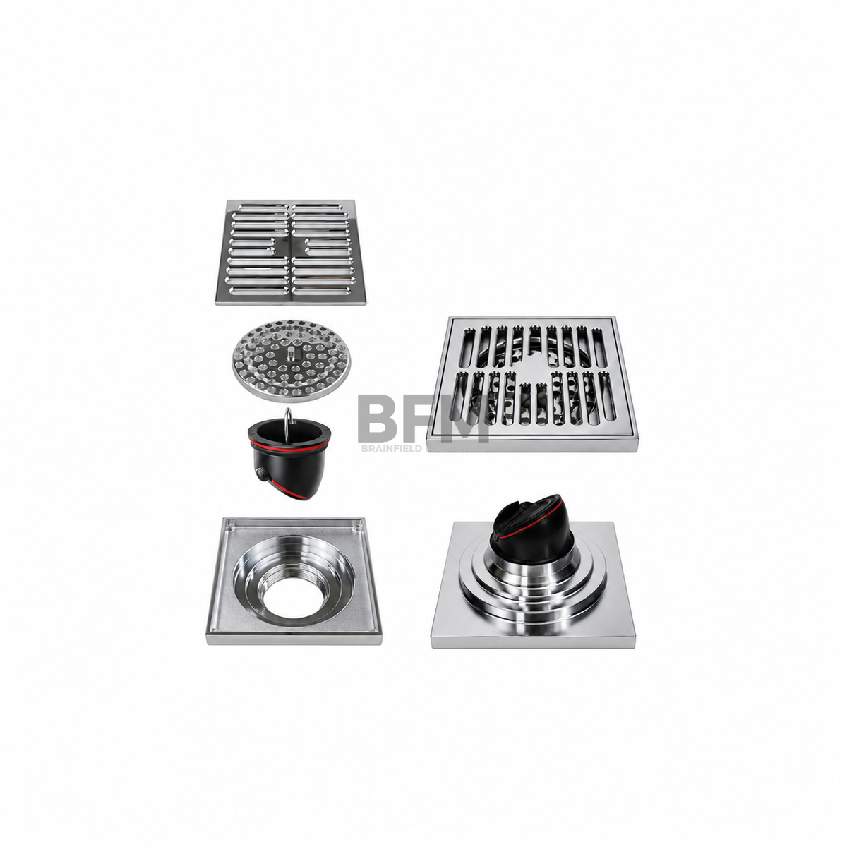 Stainless steel floor drain