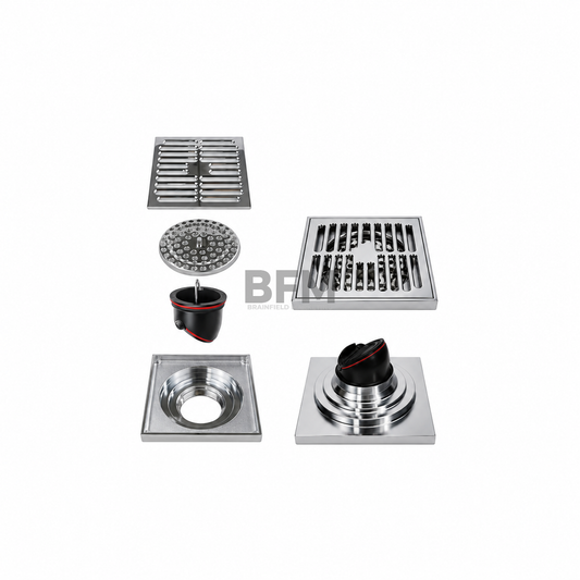 Stainless steel floor drain