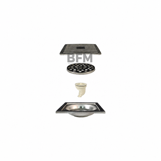 Stainless steel floor drain