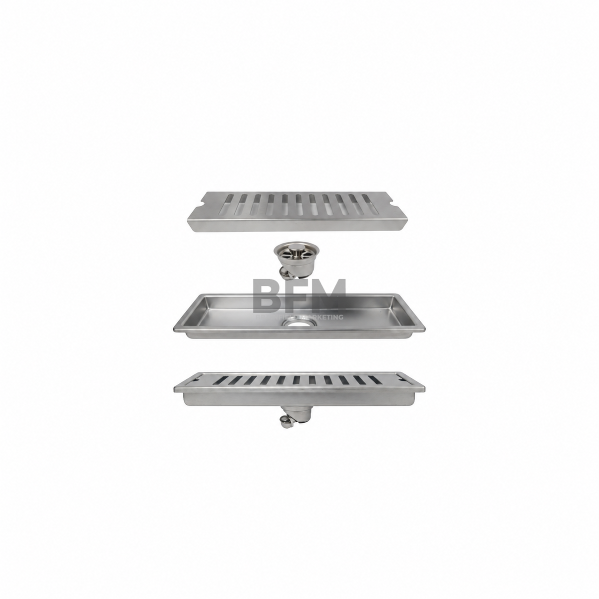 Stainless steel floor drain