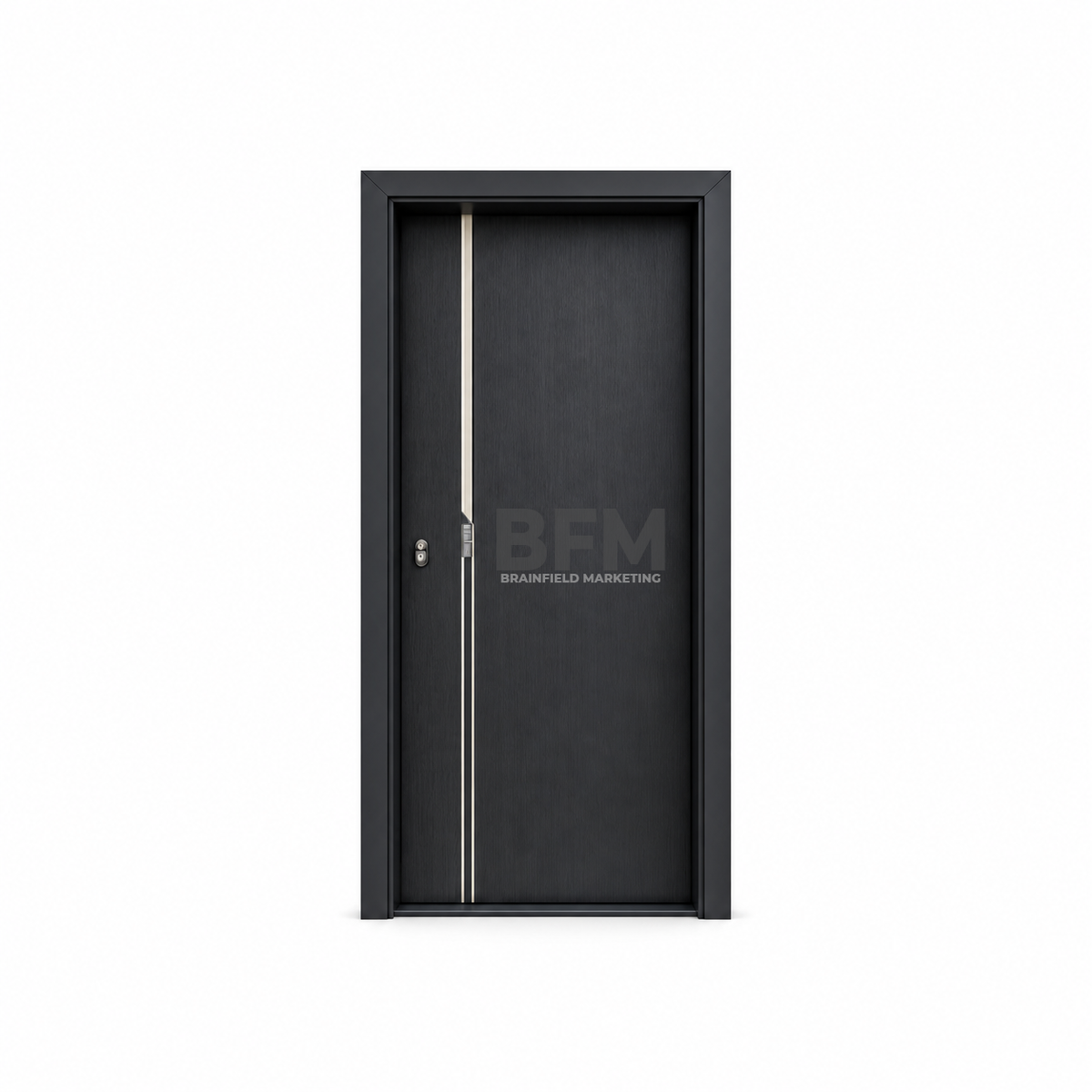 Zinc Alloy Modern Entrance Door Series