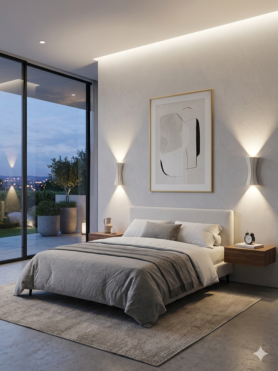 Wall light WE-BX72-WG