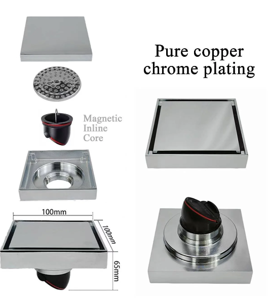 Stainless steel floor drain
