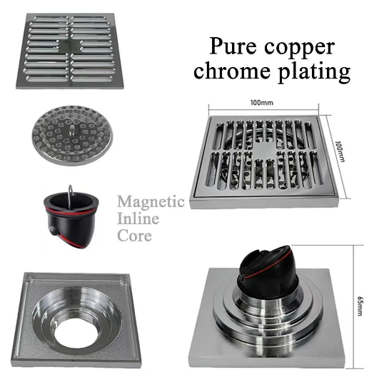 Stainless steel floor drain