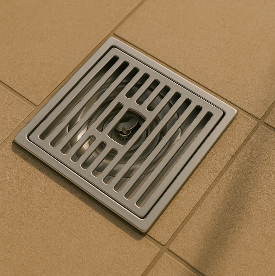 Stainless steel floor drain