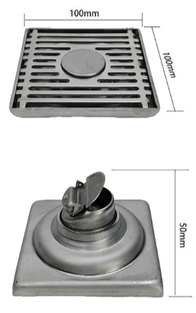 Stainless steel floor drain