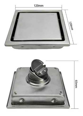 Stainless steel floor drain