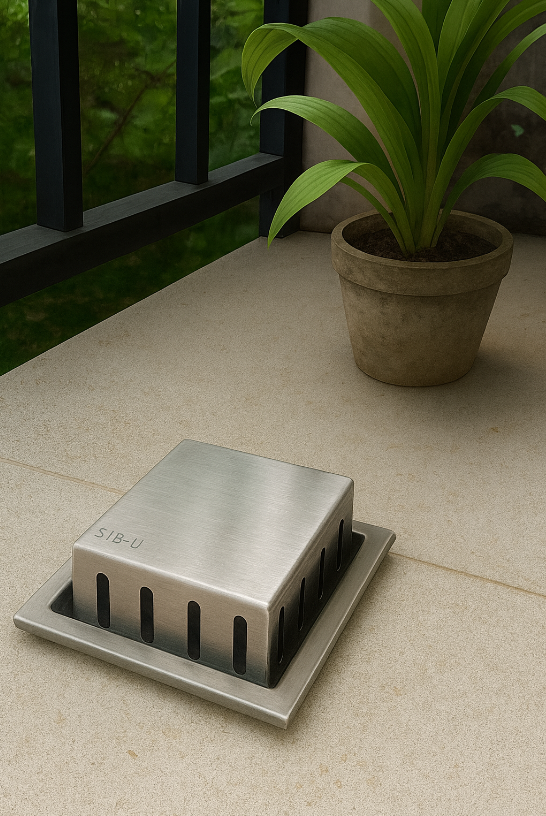 Stainless steel floor drain