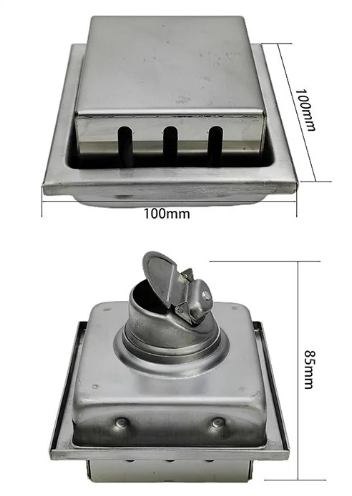 Stainless steel floor drain