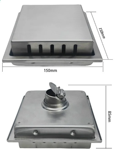 Stainless steel floor drain