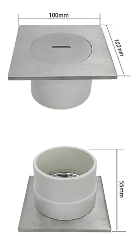 Stainless steel floor drain