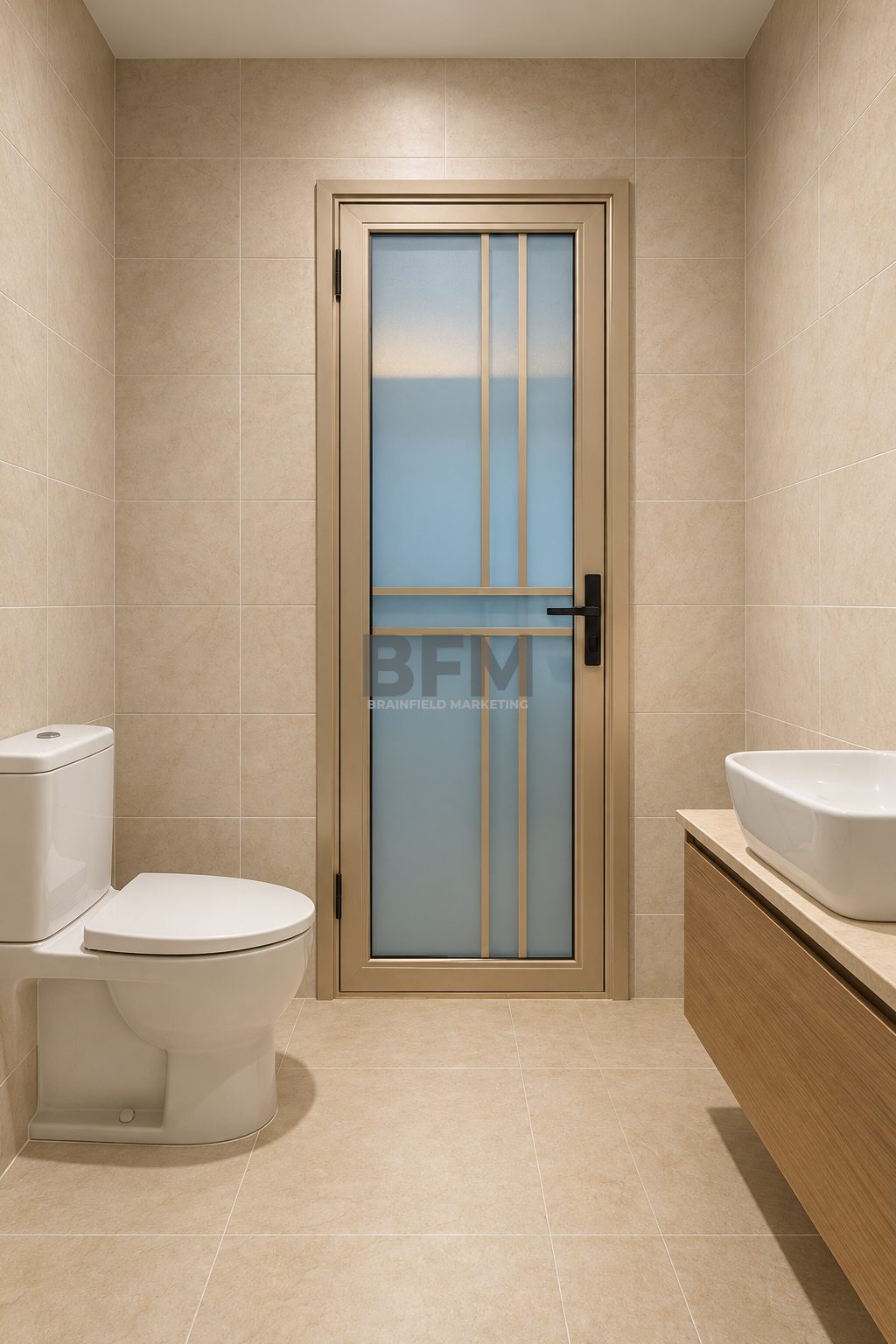 Bathroom Door Series