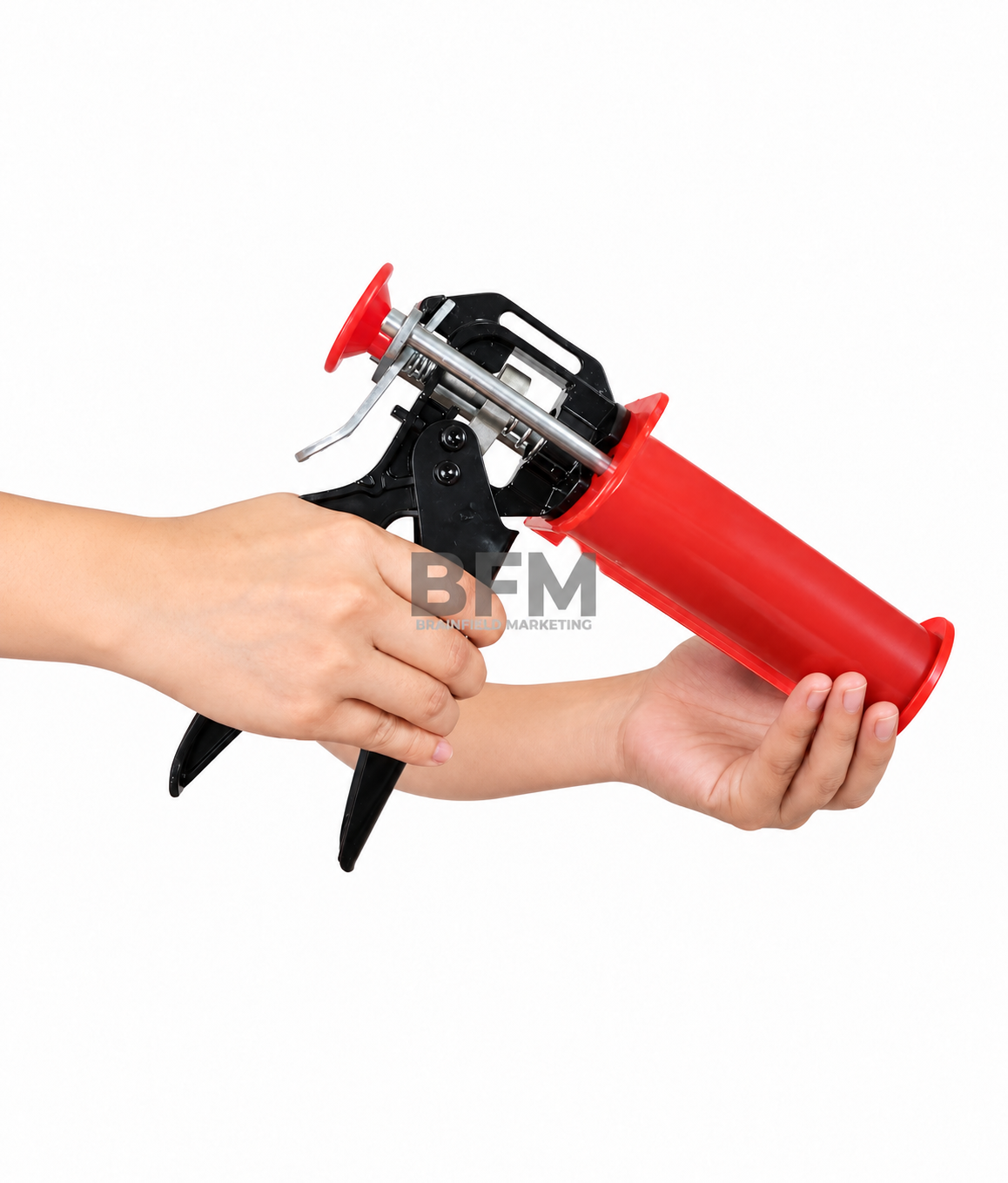Dual Barrel Sealant & Grout Gun (Red)