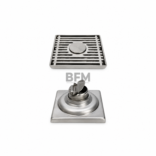 Stainless steel floor drain