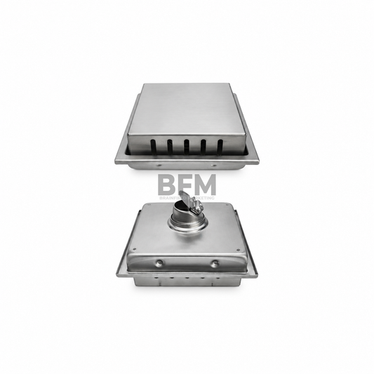 Stainless steel floor drain