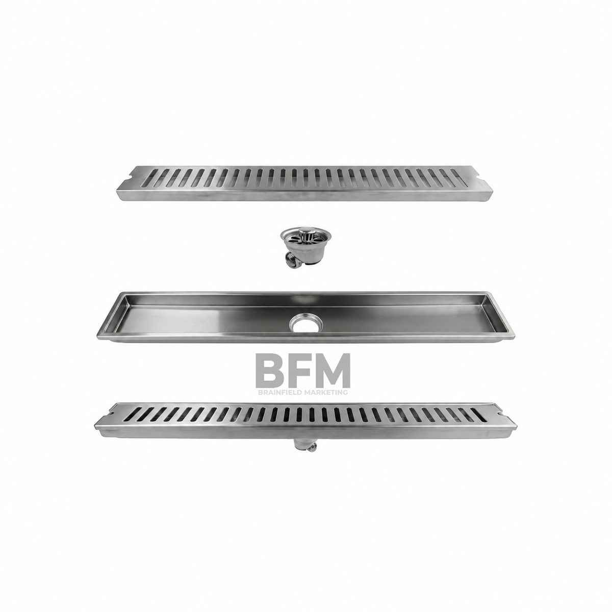 Stainless steel floor drain