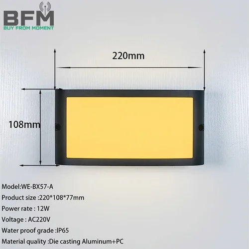 Wall light WE-BX57-A