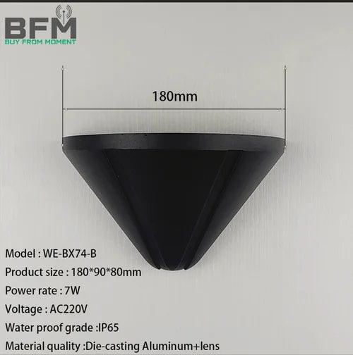 Wall light WE-BX74-B