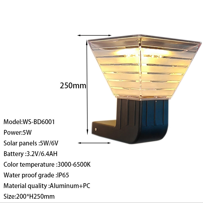 Solar light WS-BD6001