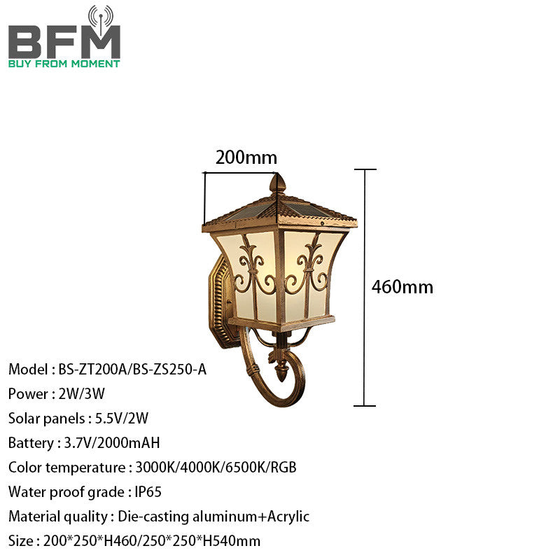Solar light BS-ZS200-A / BS-ZS250-A